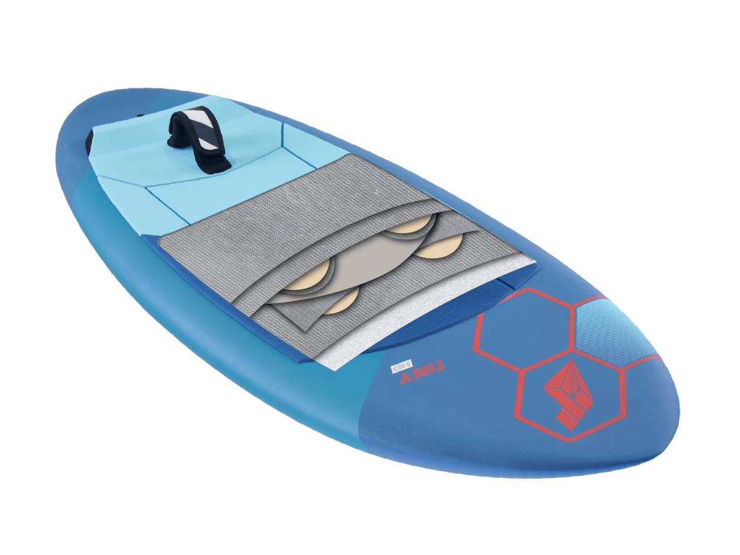 Tabou Tiny, High Performance, Radical riding, Freestyle, prone-foiling, surf foil, performance, freeride, wingfoil board 2026, Wingsurf, wing, board, foil